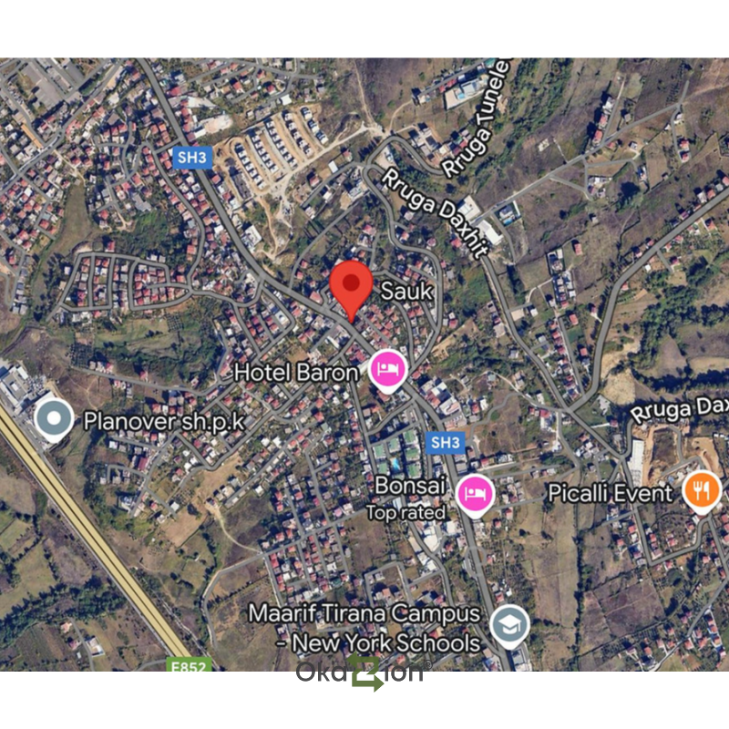 Shitet Toke ne Sauk 725 m2 , Disponon Hipoteke 99.000