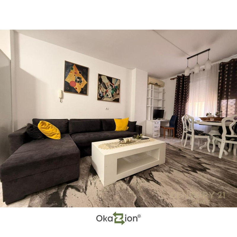 Apartament 1+1 Me Qira tek Komuna e Parisit 600 € /Muaj