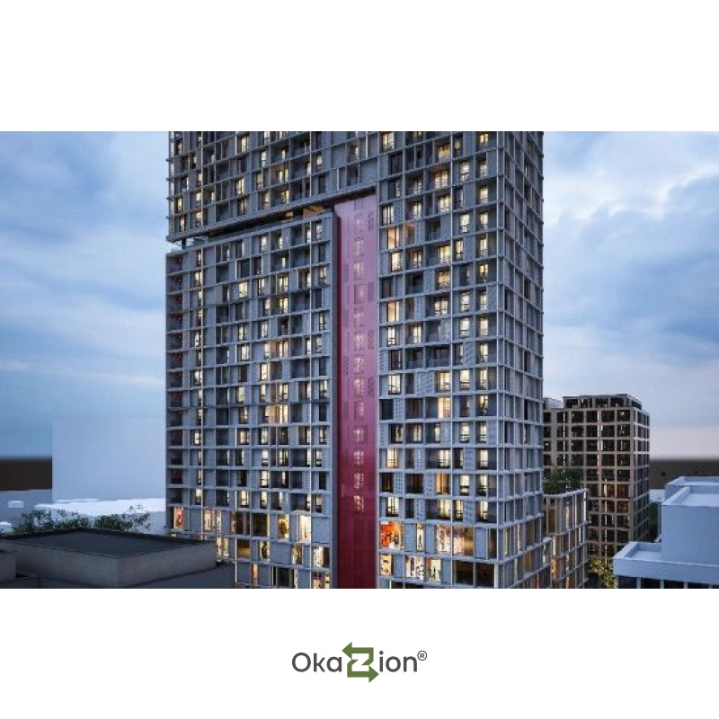 Apartament 3+1 shitet tek United Tower tek Komuna e Parisit.